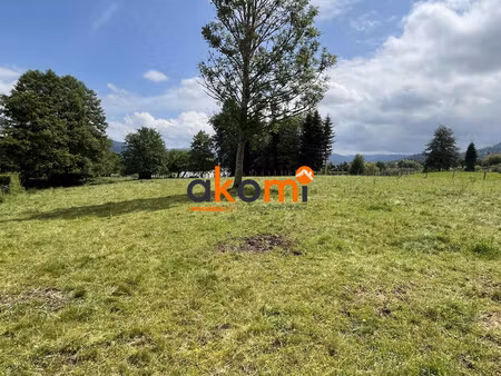 terrain constructible à anould – 2133 m² – secteur très c