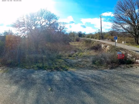 vente terrain à batir 1012 m² à le garn (30760)  80 000 €