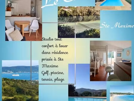 location appartement 1 pièces 30m2 sainte-maxime 83120 - 3044 € - surface privée