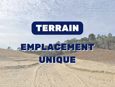 vente terrain 453m2 labenne 40530 - 260000 € - surface privée