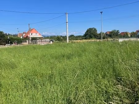 en vente terrain constructible 5 ares – 158 500 € |sainte-croix-en-plaine