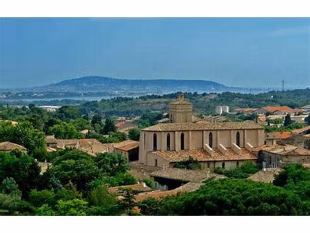 vente terrain 315m2 poussan 34560 - 213000 € - surface privée