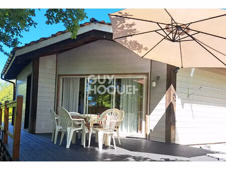 bois d'été maison 6 personnes avec jardin proche océans