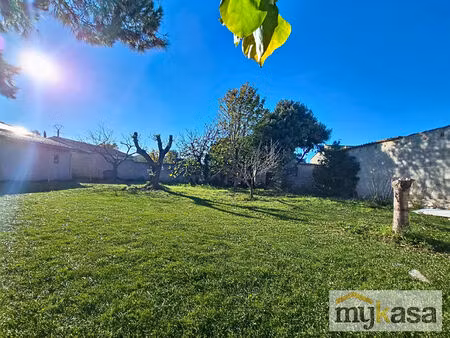 terrain constructible fos sur mer 520 m2