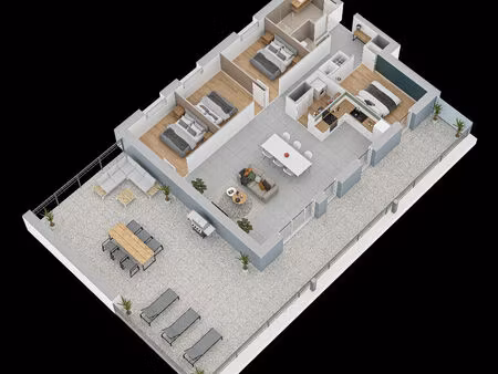 appartement avanne aveney 5 pièce(s) 113.6 m2