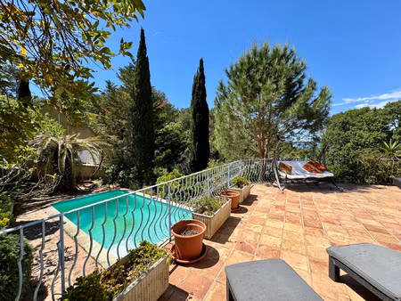 proche brusc - maison provençale avec piscine