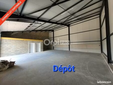 local d'activité 200 m²