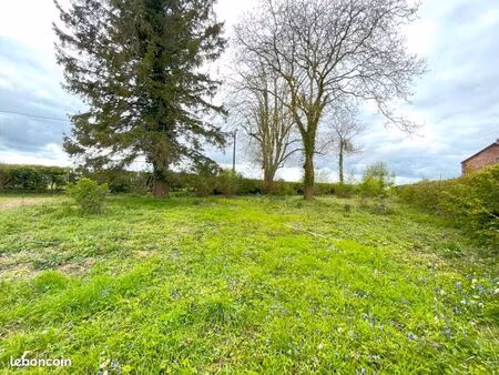 terrain 1083 m² abancourt