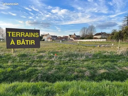 terrain 603 m² villiers-le-sec