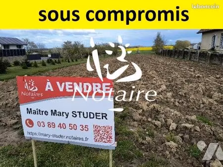 terrain 1720 m² moernach