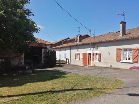 vente maison 2 pièces 57 m² chirac (16150)
