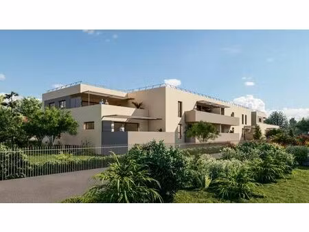 vente appartement neuf 3 pièces 68m2 lansargues - 360000 € - surface privée