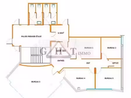 bureaux de 110m² a louer a noiseau