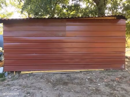 box de stockage et garage pour artisan 4x6m