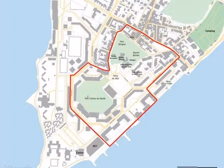 local professionnel/commercial 500 m² cœur de station proximité thermes