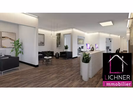 loue grand local commercial 132 m²