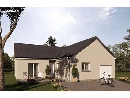 maison 4 pièces - 90 m² - 3 chambres - terrasse & jardin