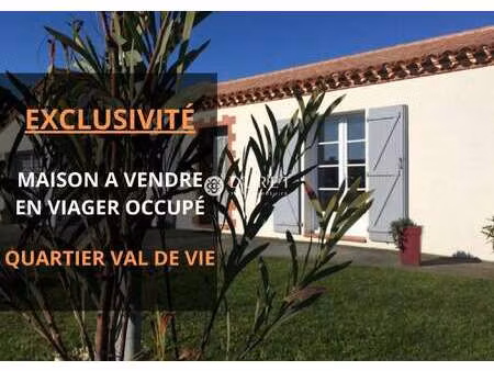 vente maison viager au fenouiller (85800) : à vendre viager / 73m² le fenouiller