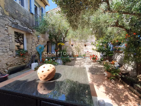 a vendre gard(30) - grande maison de village avec jardin et