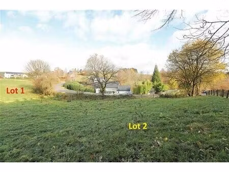 terrain en zone d'habitat