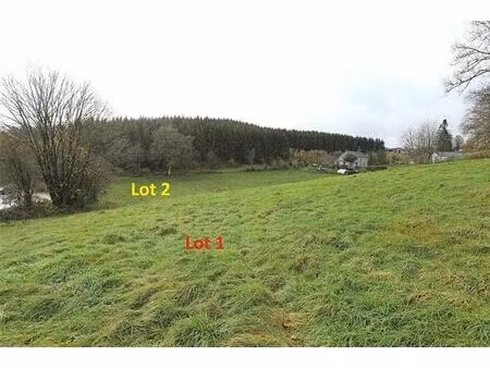 terrain en zone d'habitat