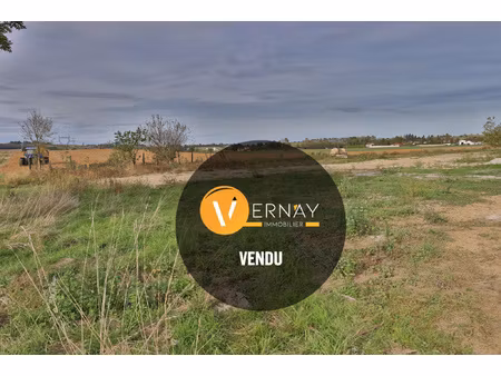 terrain plat - 922 m2 viabilisé