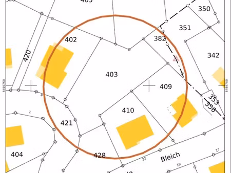 vente terrain 870 m² à offwiller (67340)  61 944 €