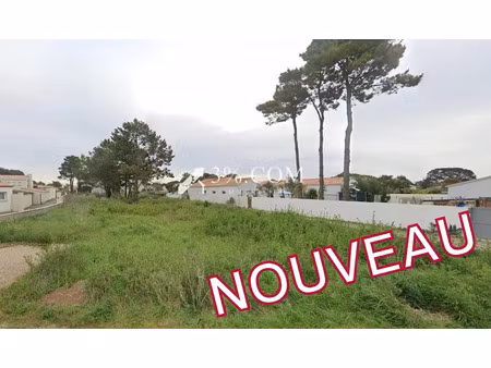 vente terrain 843 m² à olonne-sur-mer (85340)  199 000 €