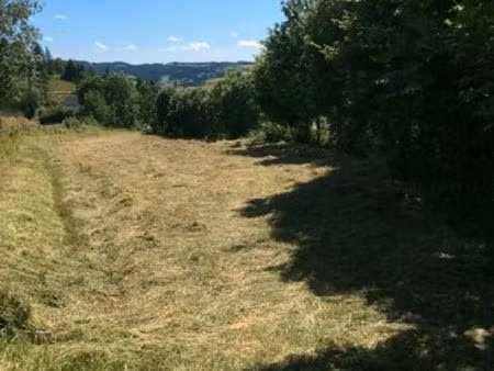 vends terrain avec cu