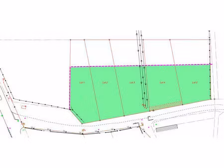 vente terrain 1062 m² bligny-lès-beaune (21200)