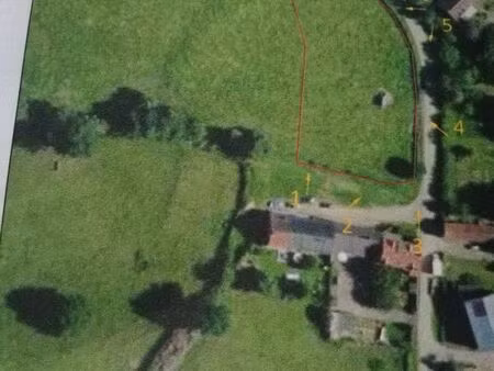 vend terrain à bâtir