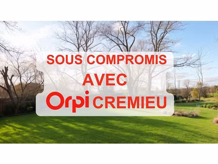 vente terrain à batir 400 m² à leyrieu (38460)  120 000 €