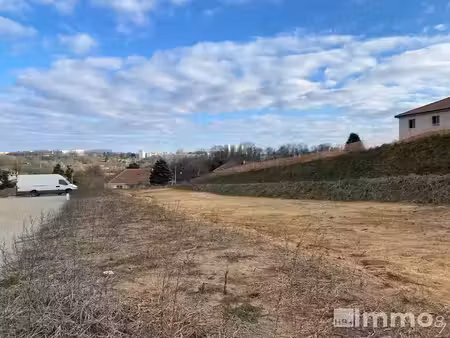 vente terrain à batir 499 m² à limoges (87000)  48 500 €