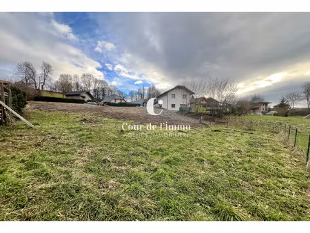 terrain constructible à menthonnex-en-bornes