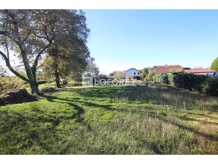 vente terrain 1040 m² à orthez (64300)  39 500 €