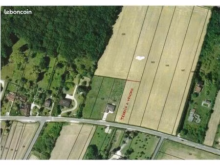 terrain constructible 2000 m² à st-georges (divisible en 2 lots)