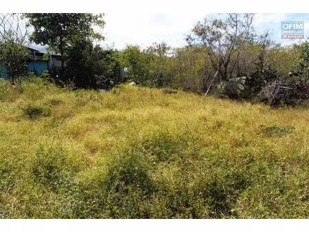 terrain plat constructible de 882 m² situé à piton st leu
