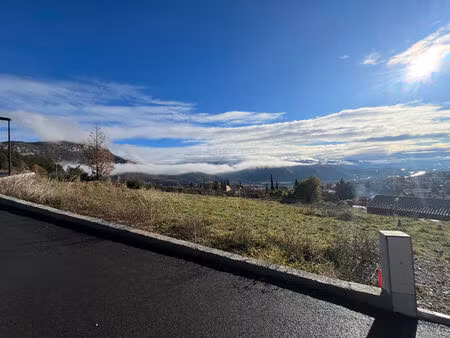 terrain sisteron 1092.30 m² lot 12