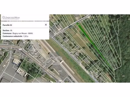terrain bogny sur meuse   levrezy