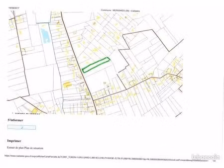 terrain inconstructible