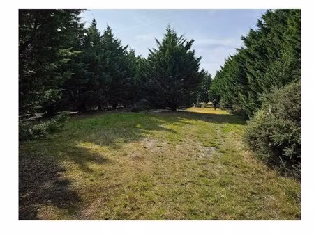 en vente terrain non constructible 1 500 m² – 35 300 € |préfailles