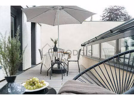 appartement 1 chambre meublé avec terrasse et ascenseur