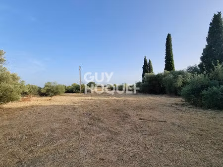 a vendre : terrain exceptionnel à cesseras (34210)