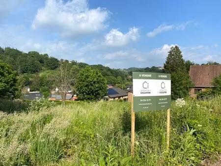 magnifique parcelle à bâtir de 629 m² à jupille.