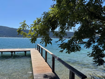 maison veyrier-du-lac domaine privée avec accès au lac