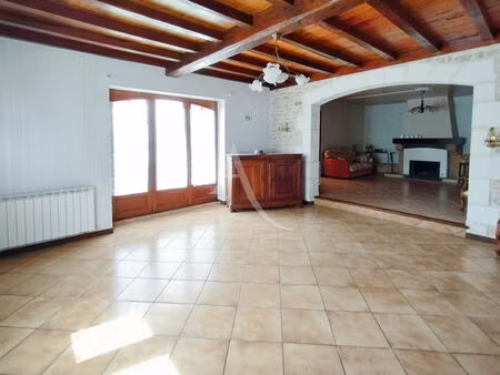 maison en pierre 184m² + grange/gîte 58m²  proche prayssac