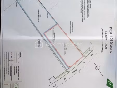 terrain de 1 266 m² à pithiviers