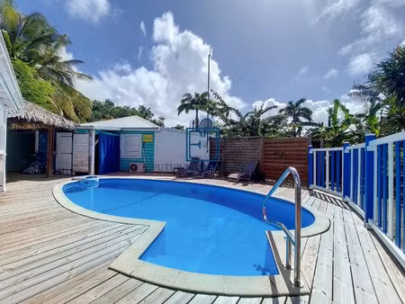 bungalow avec piscine à 5 minutes de la plage