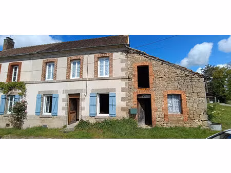 maison avec belle grange sur terrain de 1600 m2
