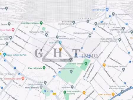 à vendre 623 m² de locaux mixtes occupés à drancy